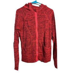 BCG Athletic Full Zip Hoodie Red Size S